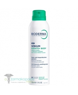 Bioderma SÉBIUM KERATO+ pretaknes ķermeņa aerosols 150 ml