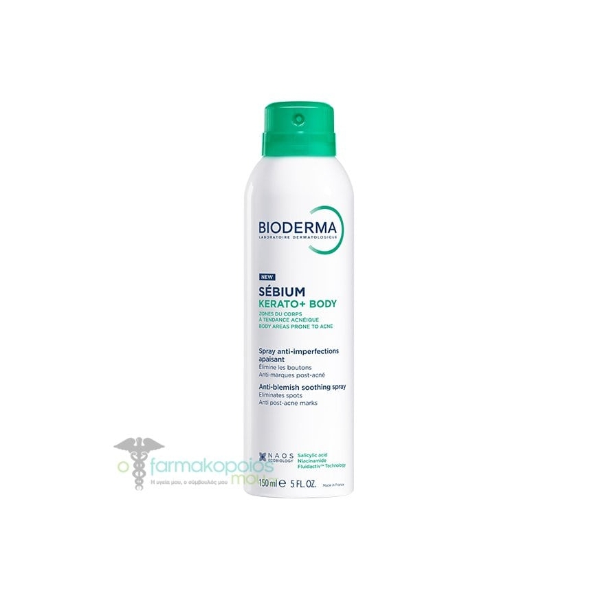 Bioderma SÉBIUM KERATO+ aknevastane kehapihusti 150 ml