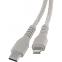 Qualo QKN-CL-18 USB-C - Lightning kaabel 12W / 1.5m / hall Qualo QKN-CL-18 USB-C - Lightning kaabel 12W / 1.5m / hall