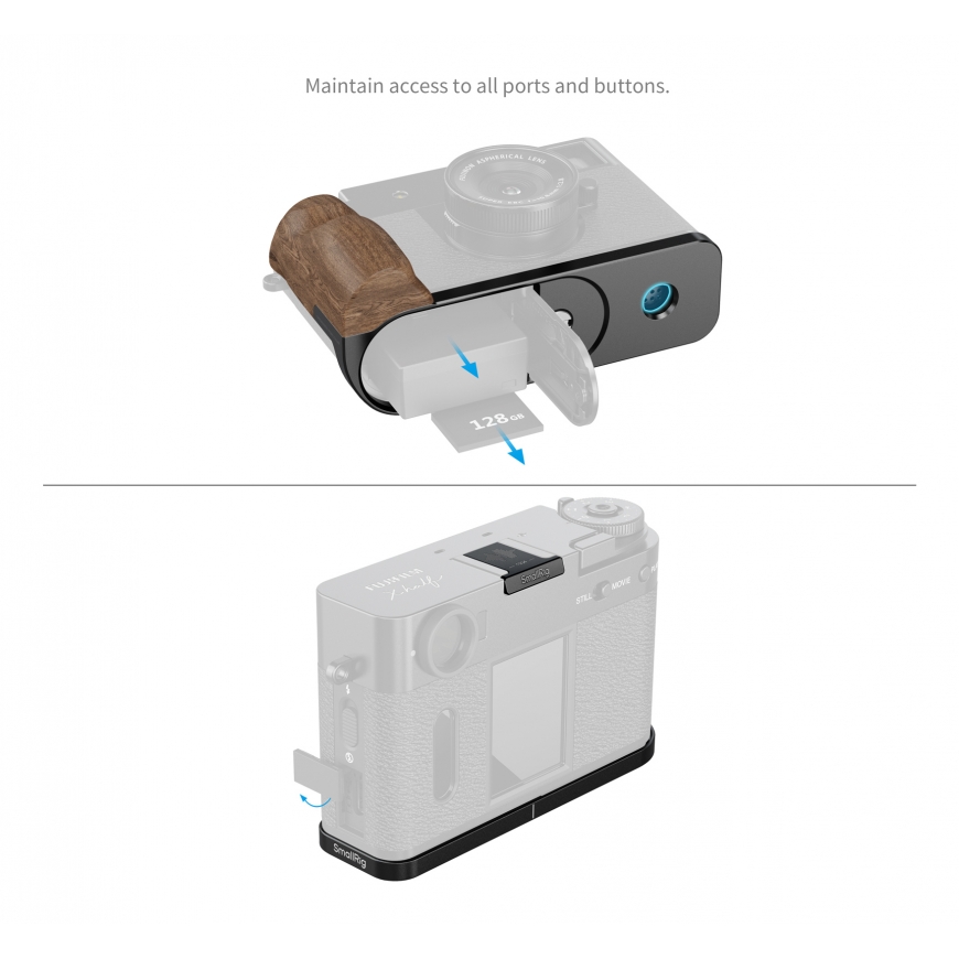 SmallRig 5224 kameros montavimo reikmuo Atlaisvinimo plokštė – 2