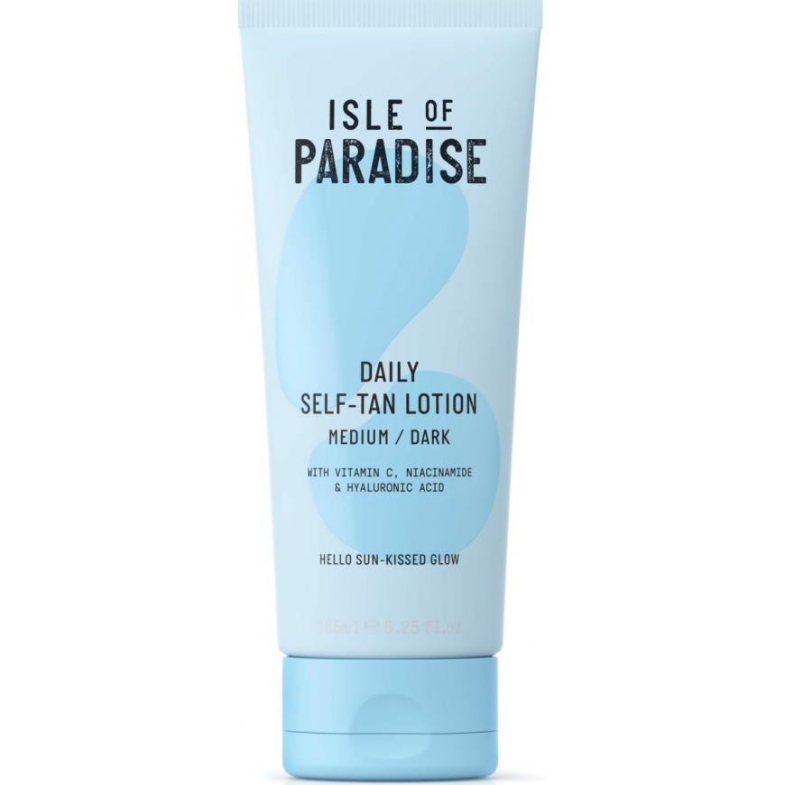 Isle of Paradise kasdienis savaiminio įdegio losjonas, 185 ml – 2