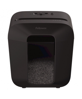 Fellowes Powershred LX25M paberihunt Particle-cut tüüpi purustaja Must