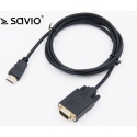 D-Sub (VGA) Cable - D-Sub (VGA) 2m black D-Sub (VGA) Cable - D-Sub (VGA) 2m black