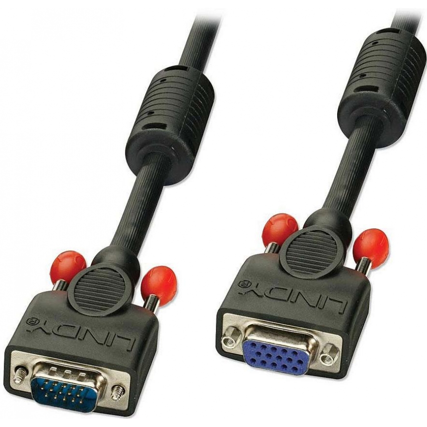 Кабель D-Sub (VGA) - D-Sub (VGA) 2м черный – 2