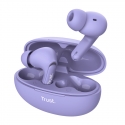 Trust Yavi Austiņas True Wireless Stereo (TWS) Ausīs Zvani / mūzika USB Veids-C Bluetooth Lillā
