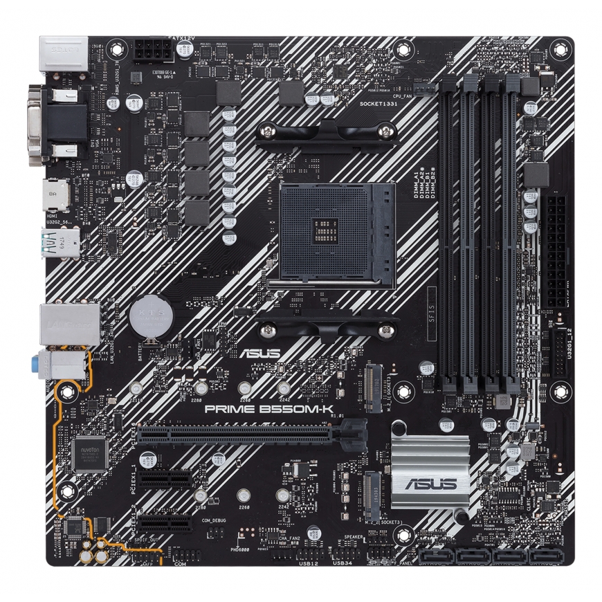 ASUS PRIME B550M-K AMD B550 Ligzda