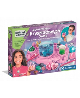 Clementoni Игрушки CLE IDEA Лаборатория кристальных украшений 50398