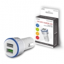 Savio SA-06/W mobile device charger Universal White Cigar lighter Fast charging Auto Savio SA-06/W mobile device charger Universal White Cigar lighter Fast charging Auto