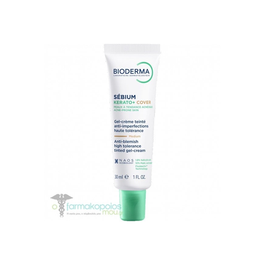 Bioderma SÉBIUM KERATO+ COVER augstas tolerances