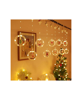 Markslojd LED Christmas light figurine set 10 pcs - round
