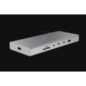 Razer USB 4 Dock USB Veids-C 10000 Mbit/s Sudrabs Razer USB 4 Dock USB Veids-C 10000 Mbit/s Sudrabs
