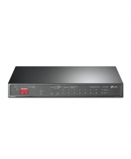 TP-Link TL-SG1210MP verkkokytkin Hallitsematon Gigabit Ethernet (10/100/1000) Power over Ethernet -tuki musta
