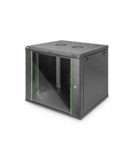 Digitus DN-19 09U-6/6-EC-SW телекоммуникационная стойка 9U Монтируемая на стену стойка Черный