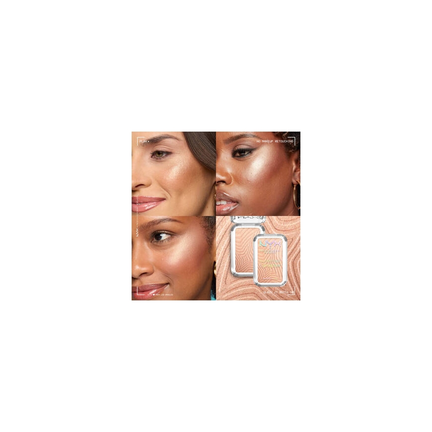 Nyx Professional Make Up BUTTERMELT HIGHLIGHTER pulberhighlighter 10-Glaze It Butta 5 g – 2