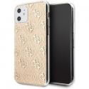 Dėklas Guess IML Flowers Electro Pearl Strap MagSafe Case for iPhone 17 Pro Rožinė Dėklas Guess IML Flowers Electro Pearl Strap MagSafe Case for iPhone 17 Pro Rožinė