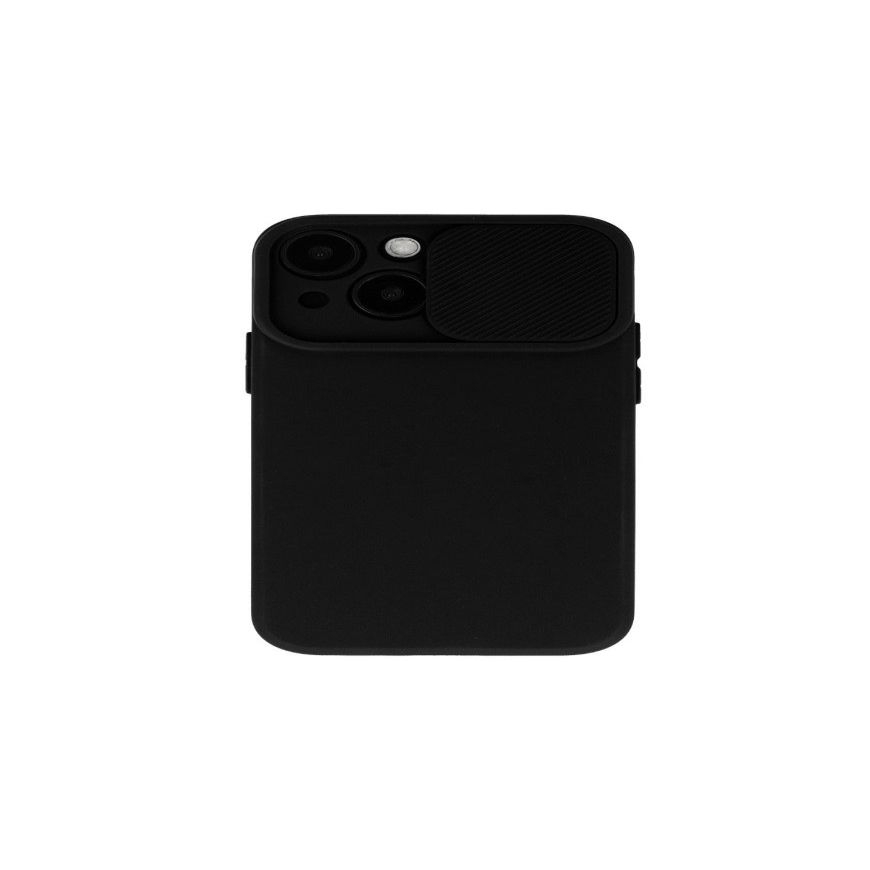 Apple iPhone 14 Pro Max Camshield Minkštas Juodas