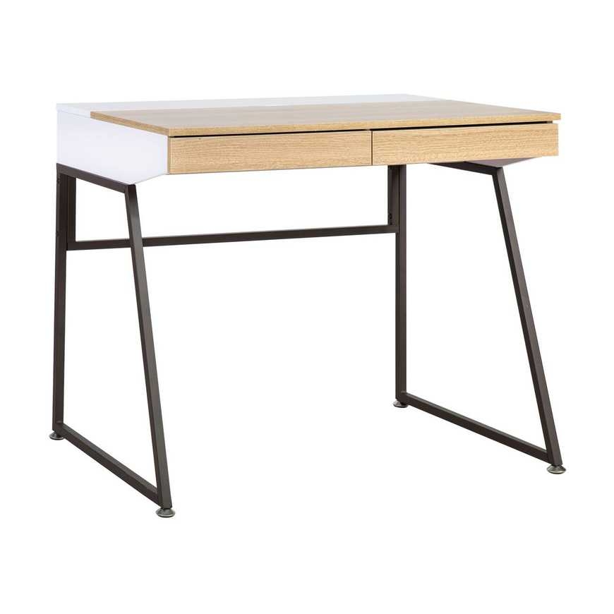 Home4You Writing Desk HANNES 120x60xH76cm, rustic melamine – 2