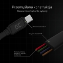 Green Cell KABGC03 USB-kaapeli 0,25 m USB A USB C musta Green Cell KABGC03 USB-kaapeli 0,25 m USB A USB C musta