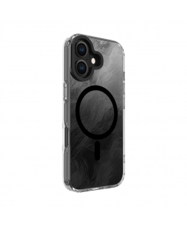 Apple iPhone 17 IMD Glacier dėklas su Magsafe juodas