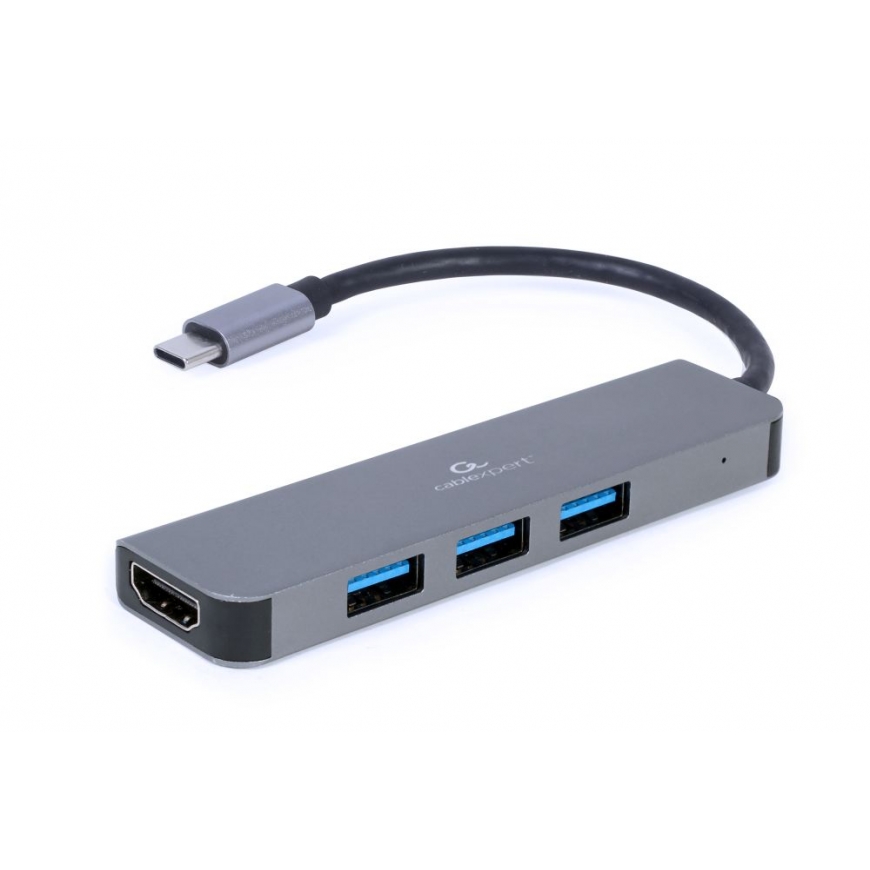 Gembird A-CM-COMBO2-01 sülearvuti dokk ja pordireplikaator USB 3.2 Gen 1 (3.1 Gen 1) Type-C Hall – 2