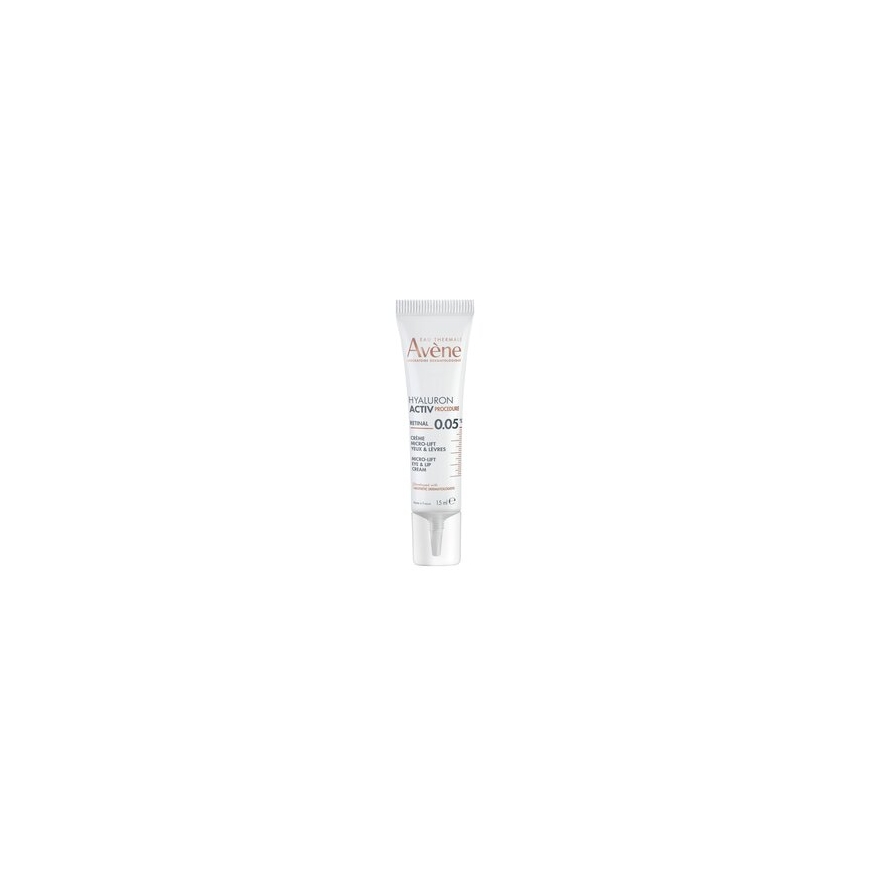 Avene HYALURON ACTIV PROCEDŪRA mikro-liftas kremas akims ir lūpoms 15 ml