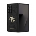 Guess 4G Big 4G Classic Logo Big Strap Metal Buttons case designed for Apple iPhone 17 Pro in brown color Guess 4G Big 4G Classic Logo Big Strap Metal Buttons case designed for Apple iPhone 17 Pro in brown color