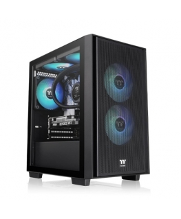Thermaltake Versa H16 TG ARGB Micro Tower Черный