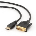 Gembird CC-HDMI-DVI-0.5M видео кабель адаптер 0,5 m Черный Gembird CC-HDMI-DVI-0.5M видео кабель адаптер 0,5 m Черный