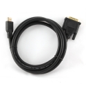 Gembird CC-HDMI-DVI-0.5M видео кабель адаптер 0,5 m Черный Gembird CC-HDMI-DVI-0.5M видео кабель адаптер 0,5 m Черный