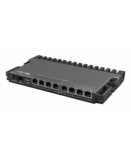 Mikrotik RB5009UG+S+IN laidinis maršrutizatorius 2.5 Gigabit Ethernet Juoda