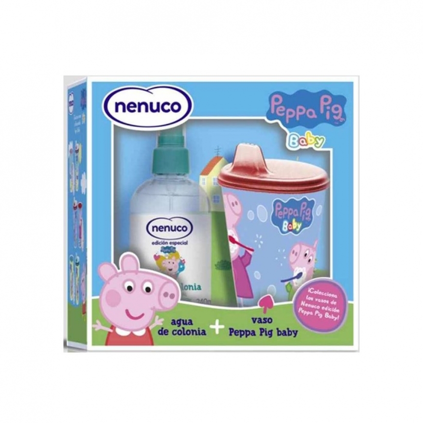 Nenuco Peppa Pig Eau De Cologne -suihke 240ml, 2 kpl setti