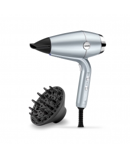 BaByliss Hydro-Fusion Hydro Fusion Hair Dryer föön 2100 W Metallik