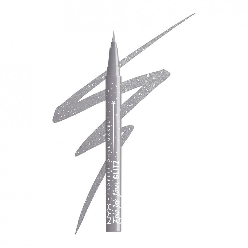 Nyx Professional Make Up EPIC INK LINER GLITZ veekindel silmalainer 05-Flashy Flare 1 ml