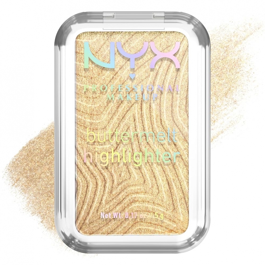 Nyx Professional Make Up BUTTERMELT HIGHLIGHTER Powder Highlighter 25-Butta Than Gold 5 gr – 2