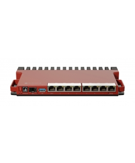 Mikrotik L009UiGS-RM laidinis maršrutizatorius 2.5 Gigabit Ethernet, Gigabitinis eternetas Raudona