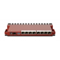 Mikrotik L009UiGS-RM langallinen reititin 2.5 Gigabit Ethernet, Gigabitti Ethernet Punainen Mikrotik L009UiGS-RM langallinen reititin 2.5 Gigabit Ethernet, Gigabitti Ethernet Punainen