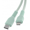 Qualo QKN-CL-21 USB-C - Lightning kabelis 12W / 1.5m / mentols