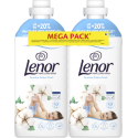 Audumu mīkstinātājs Lenor Sensitive Cotton Fresh, 2x1,239 l (118 Mazgāšanas) Audumu mīkstinātājs Lenor Sensitive Cotton Fresh, 2x1,239 l (118 Mazgāšanas)