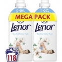 Audinių pehmendaja Lenor Sensitive Cotton Fresh, 2x1,239 l (118 pesu) Audinių pehmendaja Lenor Sensitive Cotton Fresh, 2x1,239 l (118 pesu)