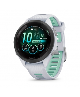 Garmin Forerunner 265S 2.79 cm (1.1") AMOLED 42 mm Digital 360 x 360 pixels Touchscreen Black, White Wi-Fi GPS (satellite)