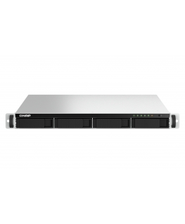 QNAP TS-464U-RP NAS Teline ( 1U ) Intel® Celeron® N5095 8 GB DDR4 0 TB QNAP Turbo System Alumiini, m