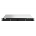QNAP TS-464U-RP NAS Rack (1U) Intel® Celeron® N5095 8 GB DDR4 0 TB QNAP Turbo System Aluminium, Blac