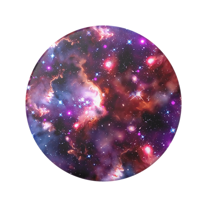 PopSockets Dark Nebula Mobilais tālrunis/viedtālrunis Zils, Lillā, Sarkans, Balts