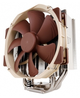 Noctua NH-U14S computer cooling system Processor Cooler 12 cm Brown, Stainless steel