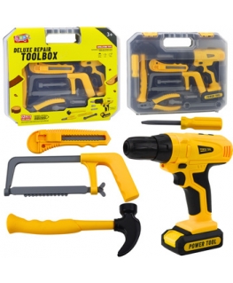 Lean Toys DIY komplekts urbja vadītājs rīki gaismas skaņas čemodāns