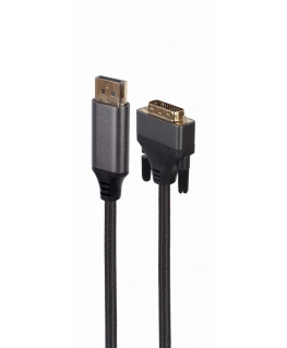 Gembird CC-DPM-DVIM-4K-6 vaizdo kabelio adapteris 1,8 m DisplayPort DVI Juoda