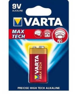 Varta 9V Vienkartinė baterija Šarminis