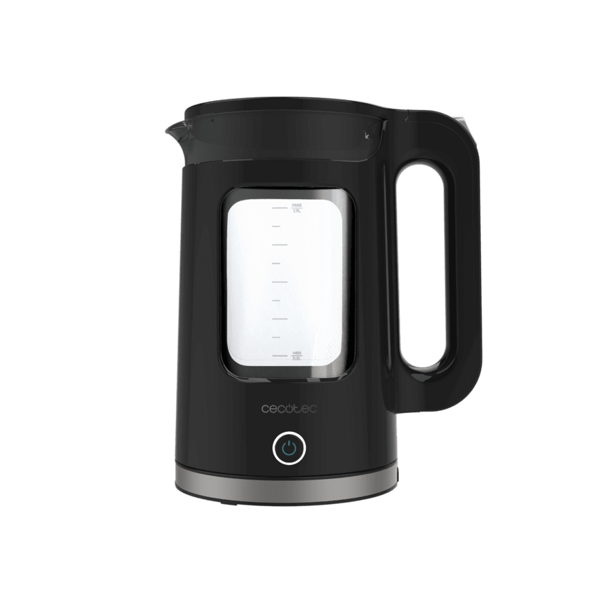 Cecotec Thermosense 330 Glassy vedenkeitin 1,7 L 2200 W musta