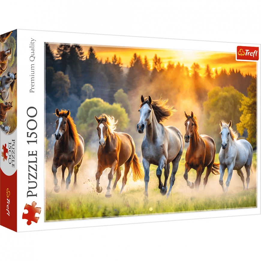 Trefl 26215 pusle 1500 tk Animals