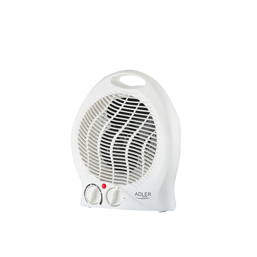Adler AD 7727 Sisätila Valkoinen 1500 W Sähkökäyttöinen lämpötuuletin – 3